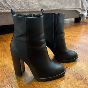Block Heel Bootie